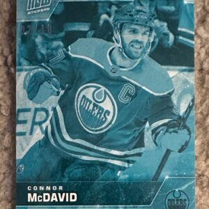2022-23 Topps NOW Ice Parallel  #298- Connor McDavid 18 (1 of 10)