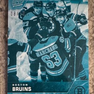 2022-23 Topps NOW Ice Parallel  #342- Boston Bruins 12 (1 of 10)