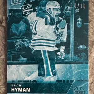 2022-23 Topps NOW Ice Parallel  #374- Zach Hyman 2 (1 of 10)