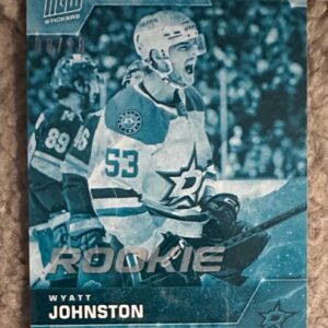 2022-23 Topps NOW Ice Parallel  #384- Wyatt Johnston 3 (1 of 10)