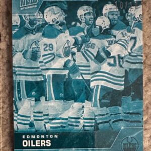 2022-23 Topps NOW Ice Parallel  #386- Edmonton Oilers 2 (1 of 10)