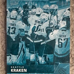 2022-23 Topps NOW Ice Parallel  #388- Seattle Kraken 5 (1 of 10)