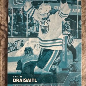 2022-23 Topps NOW Ice Parallel  #394- Leon Draisaitl 11 (1 of 10)