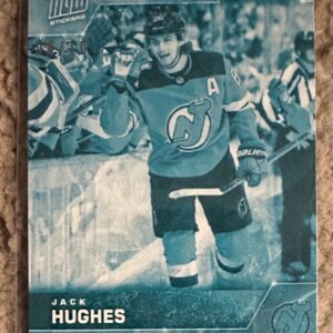2022-23 Topps NOW Ice Parallel  #395- Jack Hughes 6 (1 of 10)