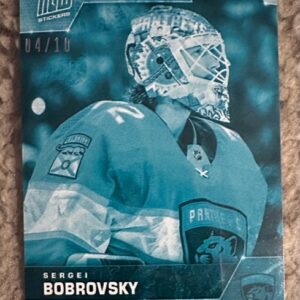 2022-23 Topps NOW Ice Parallel  #413- Sergei Bobrovsky 4 (1 of 10)