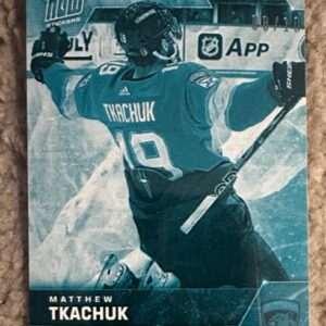 2022-23 Topps NOW Ice Parallel  #415- Matthew Tkachuk 11 (1 of 10)