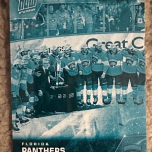 2022-23 Topps NOW Ice Parallel  #416- Florida Panthers 5 (1 of 10)
