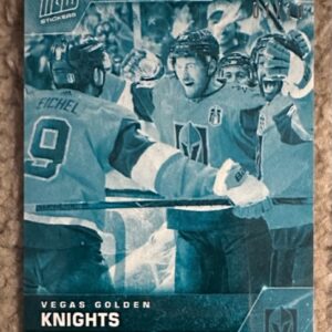 2022-23 Topps NOW Ice Parallel  #423- Vegas Golden Knights 5 (1 of 10)