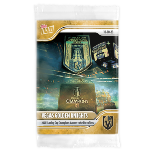 2023-24 TOPPS NOW 1/1 Gold Ice Parallel #3- Vegas Golden Knights (1 of 1)