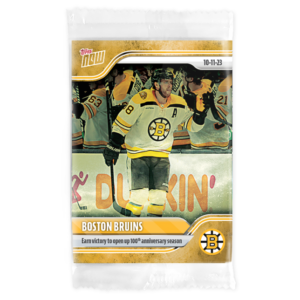 2023-24 TOPPS NOW 1/1 Gold Ice Parallel #6- Boston Bruins (1 of 1)