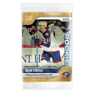 2023-24 TOPPS NOW 1/1 Gold Ice Parallel #16- Adam Fantilli 2 (1 of 1)