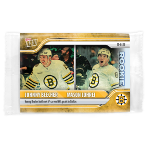 2023-24 TOPPS NOW /1 Gold Ice Parallel  #30- Johnny Beecher/ Mason Lorei (1 of 1)