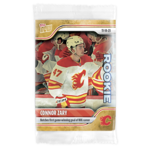 2023-24 TOPPS NOW /1 Gold Ice Parallel  #36- Connor Zary (1 of 1)
