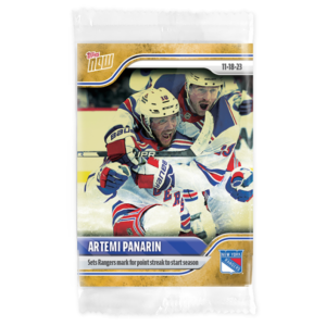 2023-24 TOPPS NOW /1 Gold Ice Parallel  #38- Artemi Panarin (1 of 1)