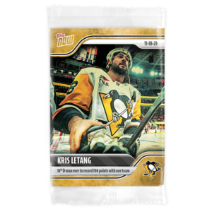2023-24 TOPPS NOW /1 Gold Ice Parallel  #40- Kris Letang (1 of 1)