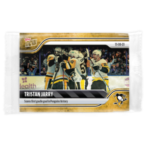 2023-24 TOPPS NOW /1 Gold Ice Parallel  #49- Tristan Jarry (1 of 1)