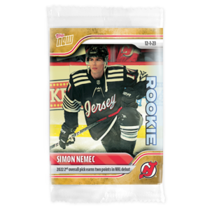 2023-24 TOPPS NOW /1 Gold Ice Parallel  #51- Simon Nemec (1 of 1)