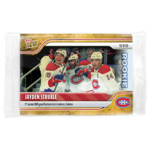 2023-24 TOPPS NOW /1 Gold Ice Parallel  #57- Jayden Struble (1 of 1)