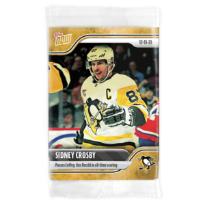 2023-24 TOPPS NOW /1 Gold Ice Parallel  #59- Sidney Crosby 4 (1 of 1)