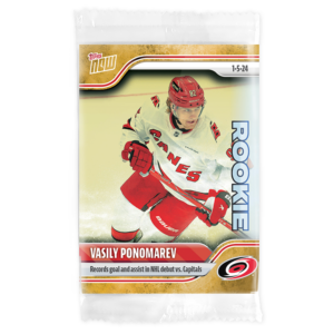 2023-24 TOPPS NOW /1 Gold Ice Parallel  #79- Vasily Ponomarev (1 of 1)