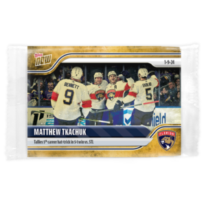 2023-24 TOPPS NOW /1 Gold Ice Parallel  #82- Matthew Tkachuk (1 of 1)