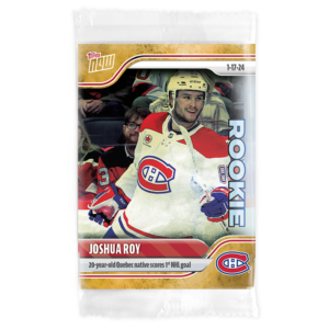 2023-24 TOPPS NOW /1 Gold Ice Parallel  #90- Joshua Roy (1 of 1)