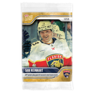 2023-24 TOPPS NOW /1 Gold Ice Parallel  #101- Sam Reinhart 2 (1 of 1)