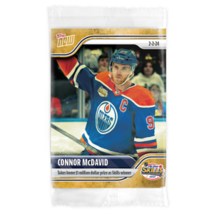 2023-24 TOPPS NOW /1 Gold Ice Parallel  #106- Connor McDavid 5 (1 of 1)