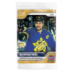 2023-24 TOPPS NOW /1 Gold Ice Parallel  #108- Auston Matthews 5 (1 of 1)