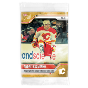 2023-24 TOPPS NOW /1 Gold Ice Parallel  #109- Andrei Kuzmenko (1 of 1)
