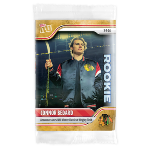 2023-24 TOPPS NOW /1 Gold Ice Parallel  #114- Connor Bedard 11 (1 of 1)