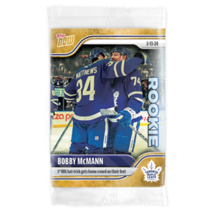 2023-24 TOPPS NOW /1 Gold Ice Parallel  #118- Bobby McMann 2 (1 of 1)