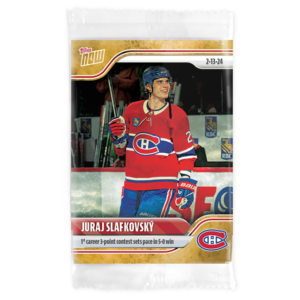 2023-24 TOPPS NOW /1 Gold Ice Parallel  #119- Juraj Slafkovsky (1 of 1)