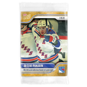 2023-24 TOPPS NOW /1 Gold Ice Parallel  #148- Artemi Panarin 3 (1 of 1)