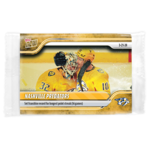 2023-24 TOPPS NOW /1 Gold Ice Parallel  #152- Nashville Predators (1 of 1)