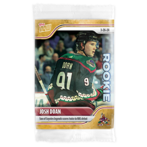 2023-24 TOPPS NOW /1 Gold Ice Parallel  #156- Josh Doan (1 of 1)