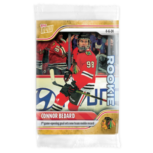 2023-24 TOPPS NOW /1 Gold Ice Parallel  #166- Connor Bedard 13 (1 of 1)