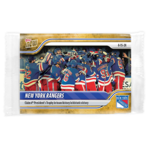 2023-24 TOPPS NOW /1 Gold Ice Parallel  #172- New York Rangers 3 (1 of 1)