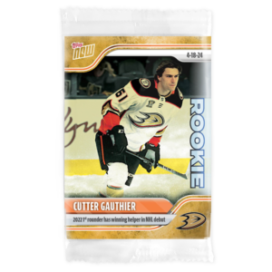 2023-24 TOPPS NOW /1 Gold Ice Parallel  #176- Cutter Gauthier (1 of 1)