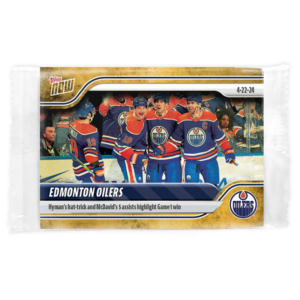 2023-24 TOPPS NOW /1 Gold Ice Parallel  #179- Edmonton Oilers 3 (1 of 1)