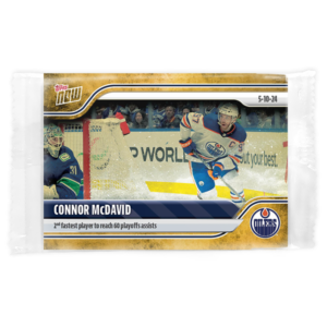 2023-24 TOPPS NOW /1 Gold Ice Parallel  #194- Connor McDavid 12 (1 of 1)