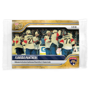 2023-24 TOPPS NOW /1 Gold Ice Parallel  #202- Florida Panthers (1 of 1)