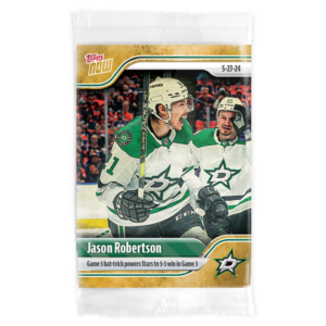 2023-24 TOPPS NOW /1 Gold Ice Parallel  #208- Jason Robertson (1 of 1)