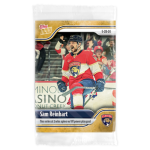 2023-24 TOPPS NOW /1 Gold Ice Parallel  #209- Sam Reinhart 3 (1 of 1)