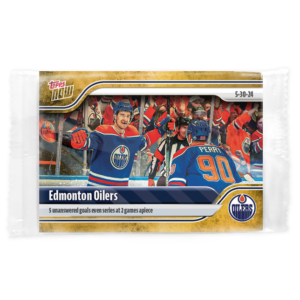 2023-24 TOPPS NOW /1 Gold Ice Parallel  #210- Edmonton Oilers 5 (1 of 1)