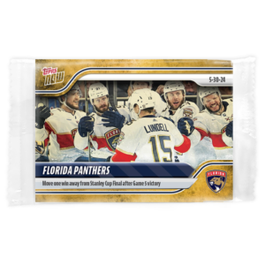 2023-24 TOPPS NOW /1 Gold Ice Parallel  #211- Florida Panthers 2 (1 of 1)