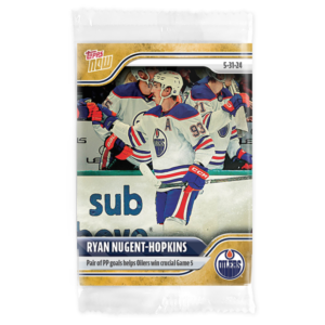 2023-24 TOPPS NOW /1 Gold Ice Parallel  #212- Ryan Nugent-Hopkins  (1 of 1)