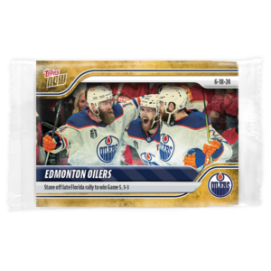 2023-24 TOPPS NOW /1 Gold Ice Parallel  #225- Edmonton Oilers 9 (1 of 1)