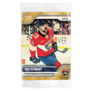 2023-24 TOPPS NOW /1 Gold Ice Parallel  #227- Sam Reinhart 4 (1 of 1)