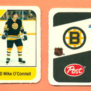 1982 Post Mini Cards #1-Mike O'Connell